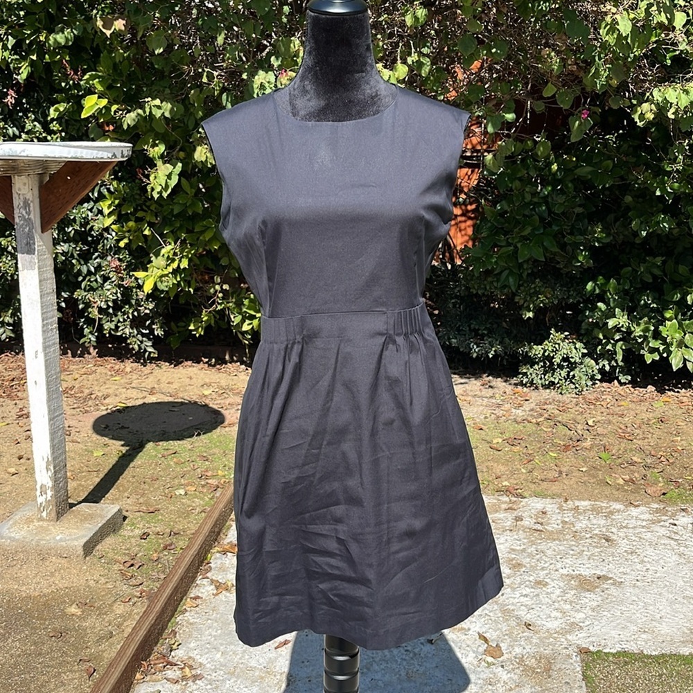 Theory Black Fit & Flare Dress Size 8